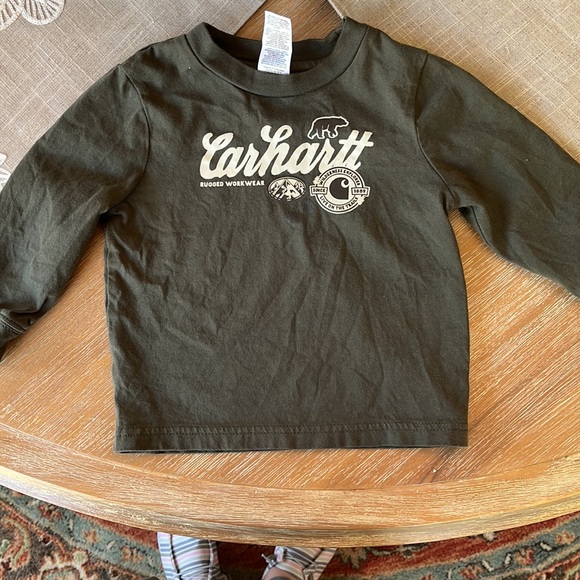 Carhartt baby boy (like new)- 2 pack. Perfect for your little outdoorsman! - Picture 2 of 5